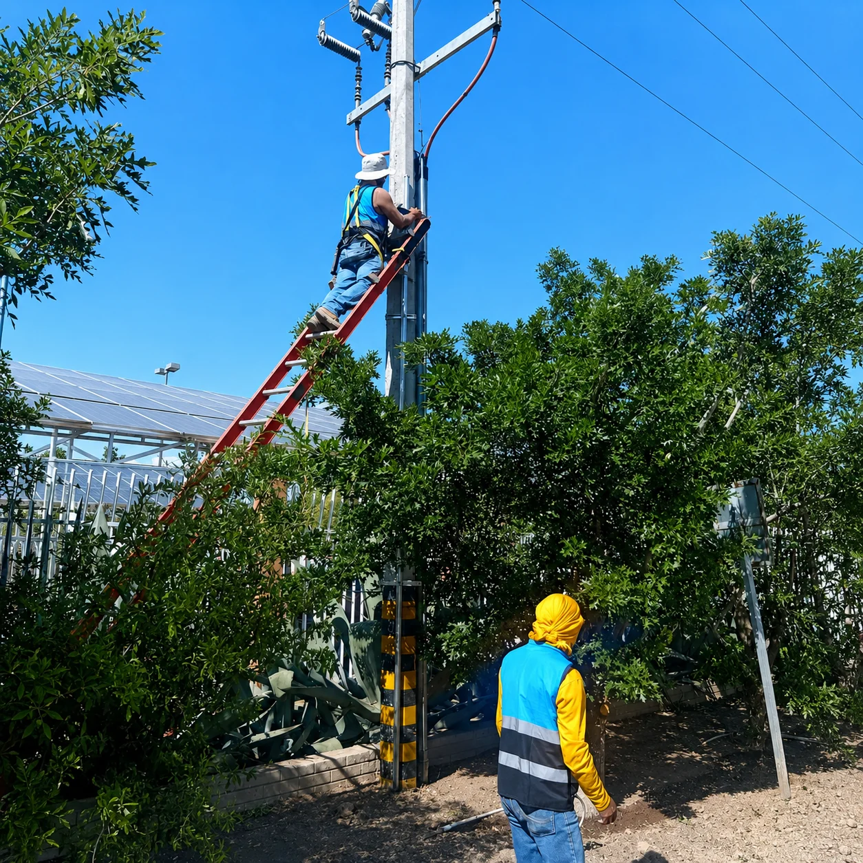 Redes, fibra y control — Fibra exterior, BCP · La Comercial Mexicana